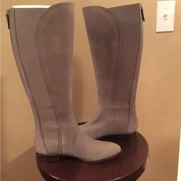 Louise Et Cie Vallery Gore-Panneled Grey Gravel Boots Size 6M / 36 $239 - Picture 8 of 12